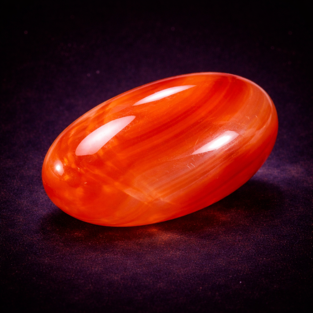 Carnelian crystal