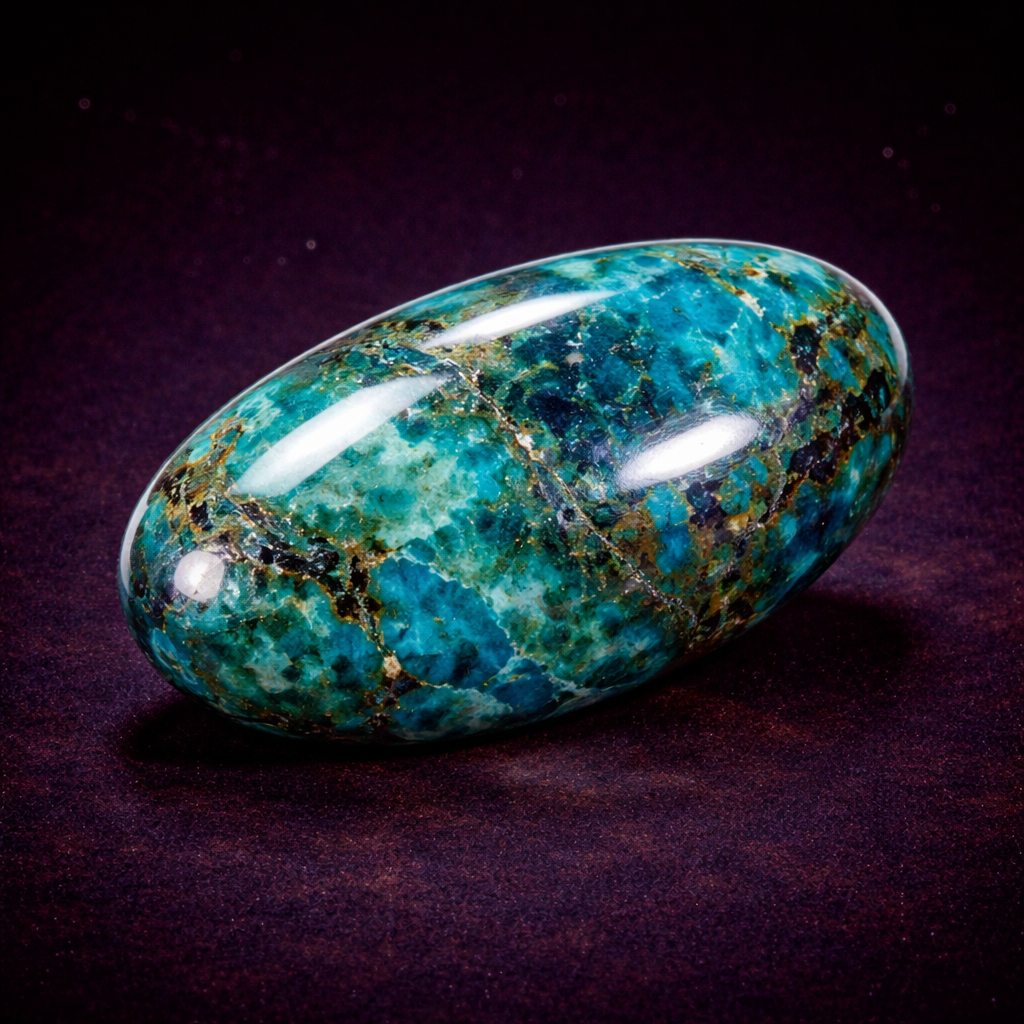 Chrysocolla crystal