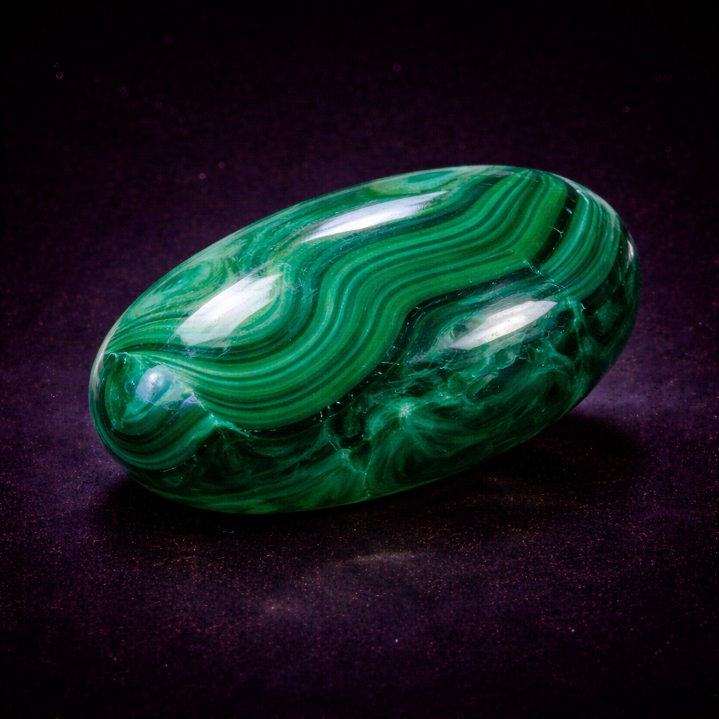 Malachite crystal