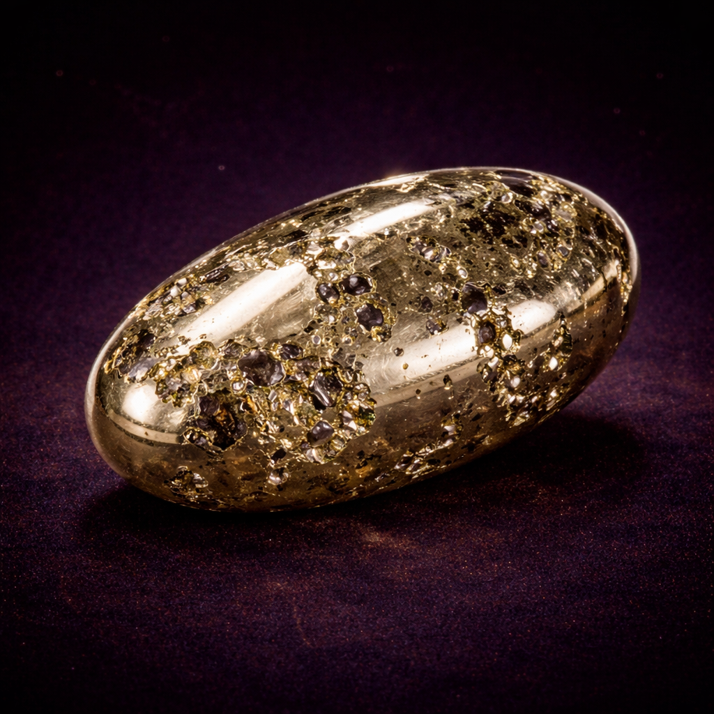 Pyrite crystal