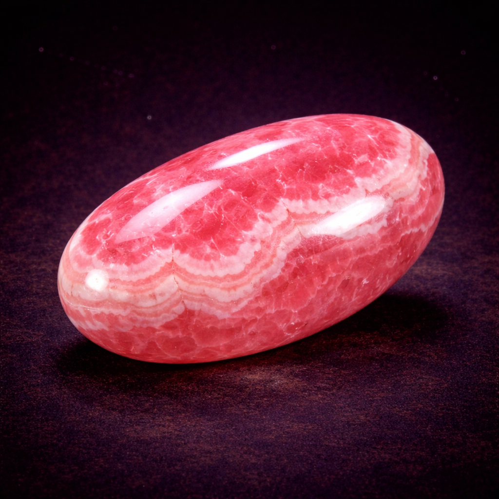 Rhodochrosite crystal